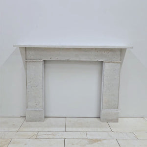 Antique Carrara Marble Late Georgian Fireplace Surround | The Architectural Forum