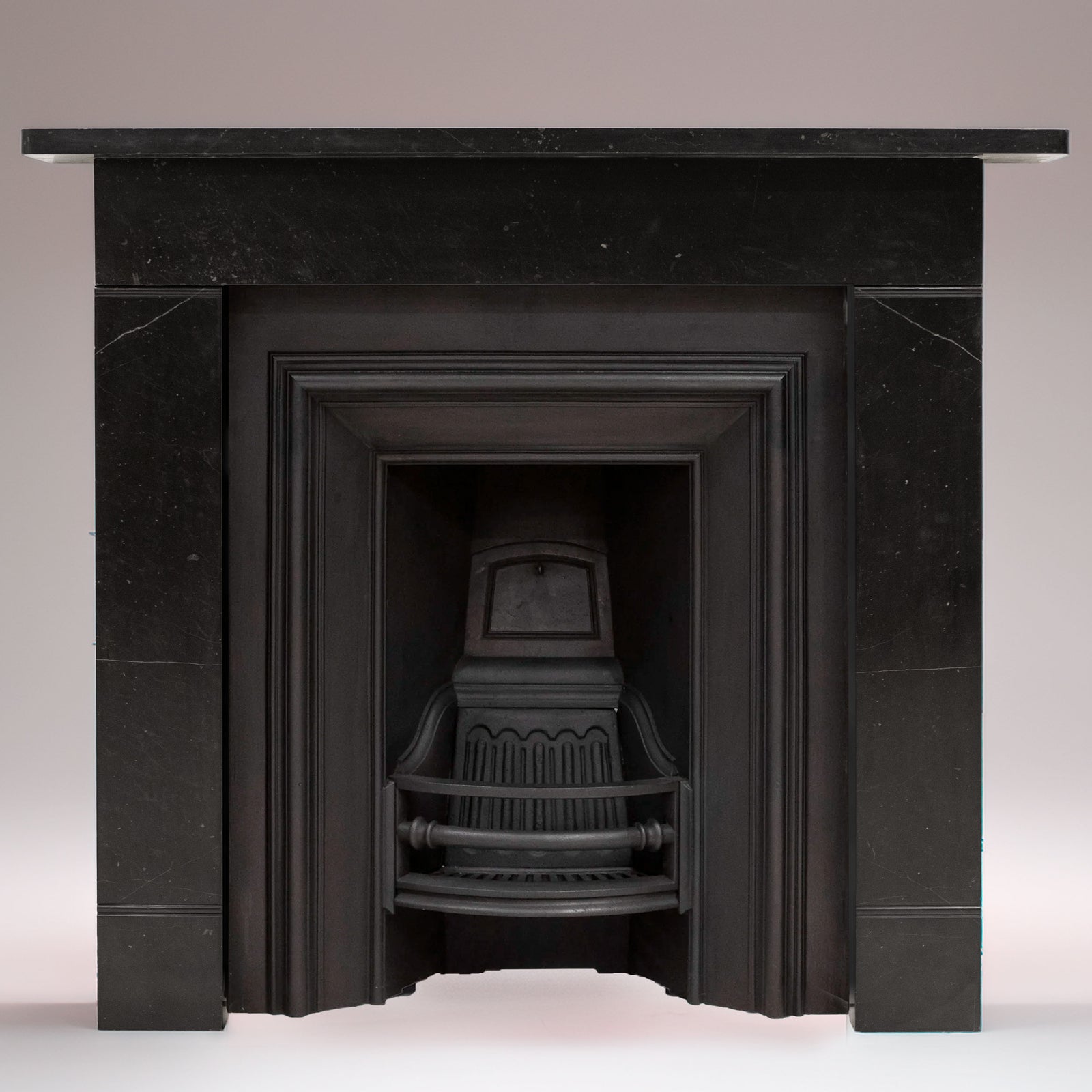 Antique Georgian Belgian Black Marble Fire Surround | Pair Available | The Architectural Forum