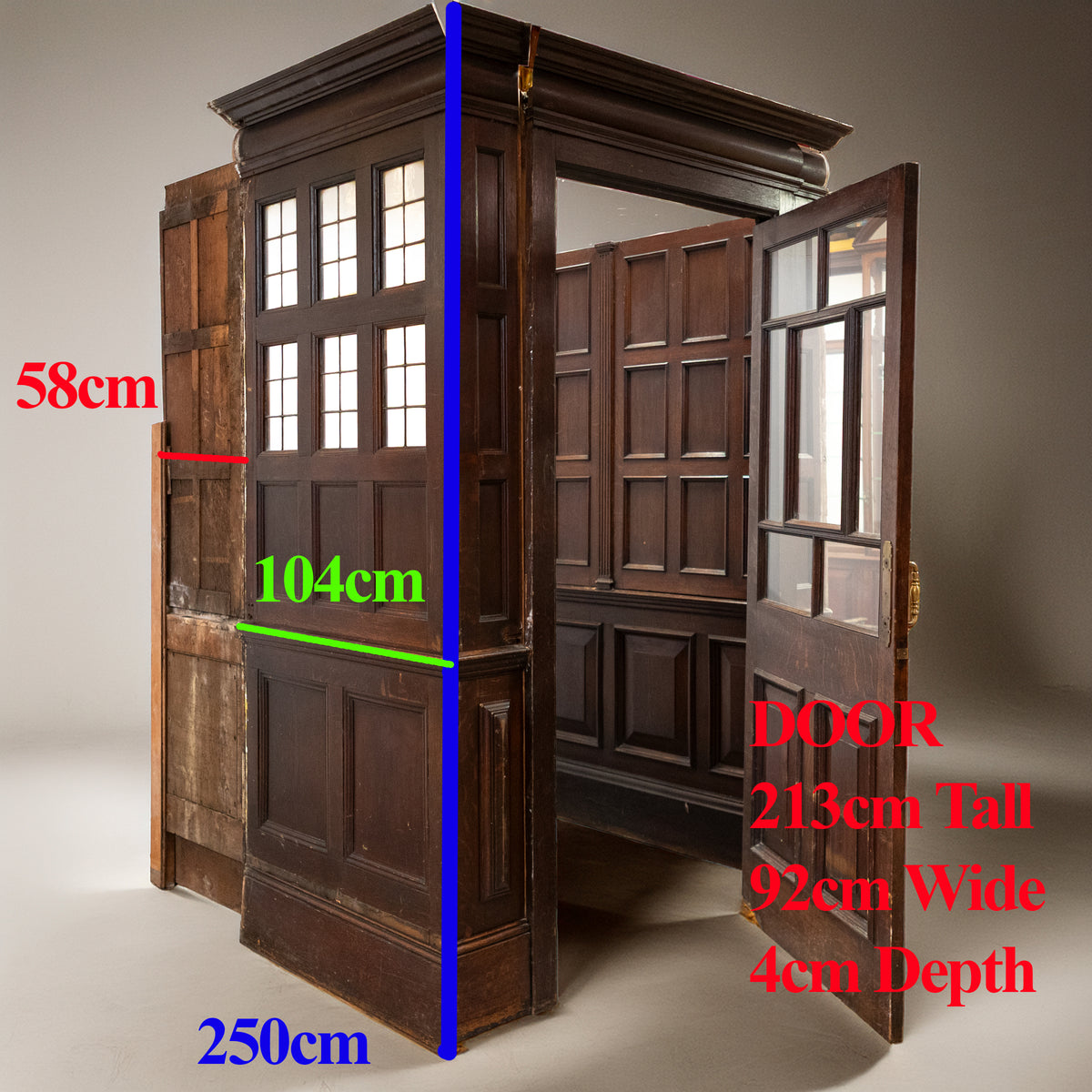 Antique Wooden Panelled Portico Room | Porch Panelling Entrance | The Architectural Forum