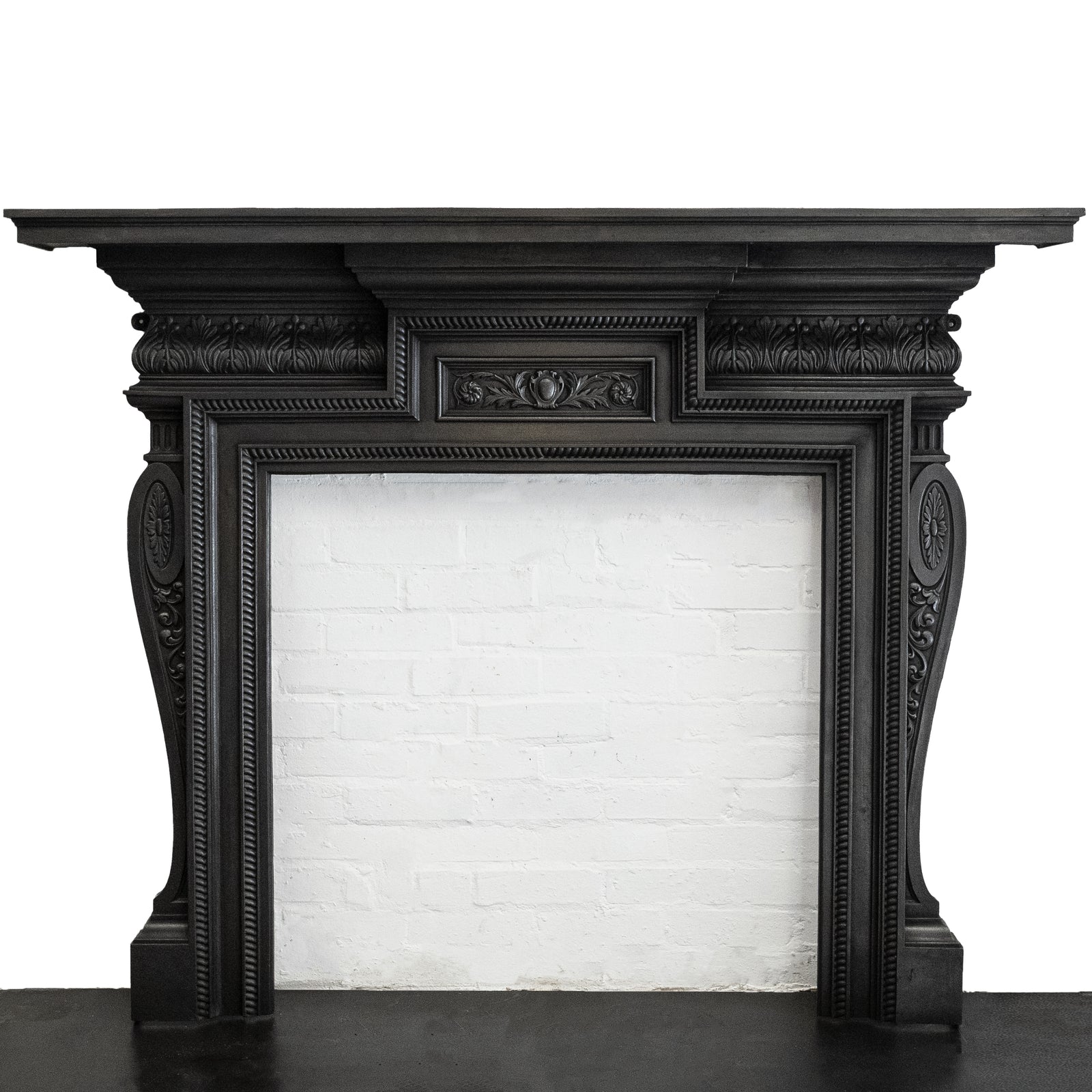 Antique Cast Iron Fireplace Surround | The Architectural Forum