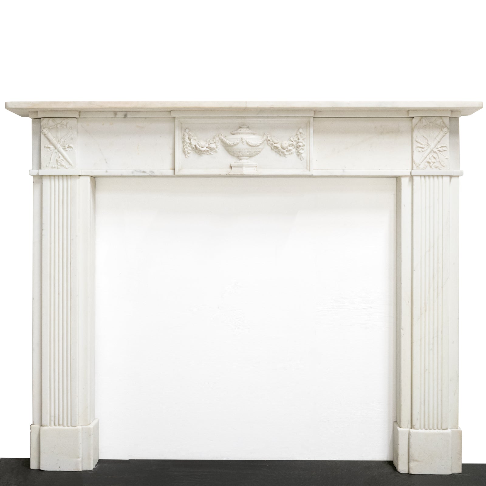 Antique Regency Statuary Marble Fireplace Surround | The Architectural Forum