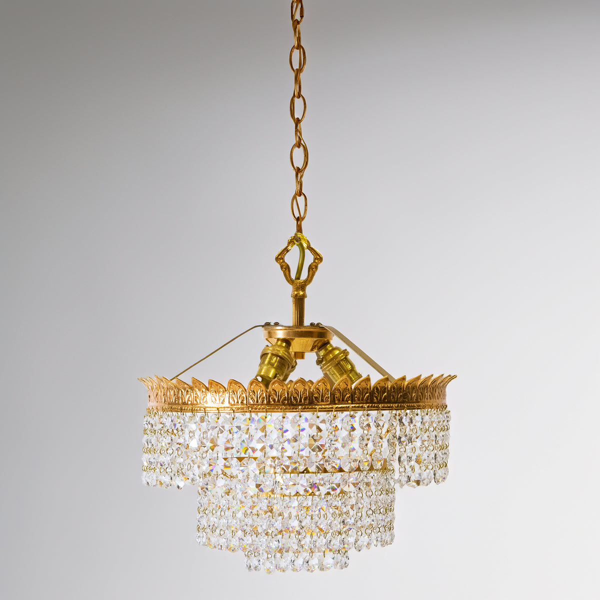 Pretty French Crystal Chandelier | The Architectural Forum