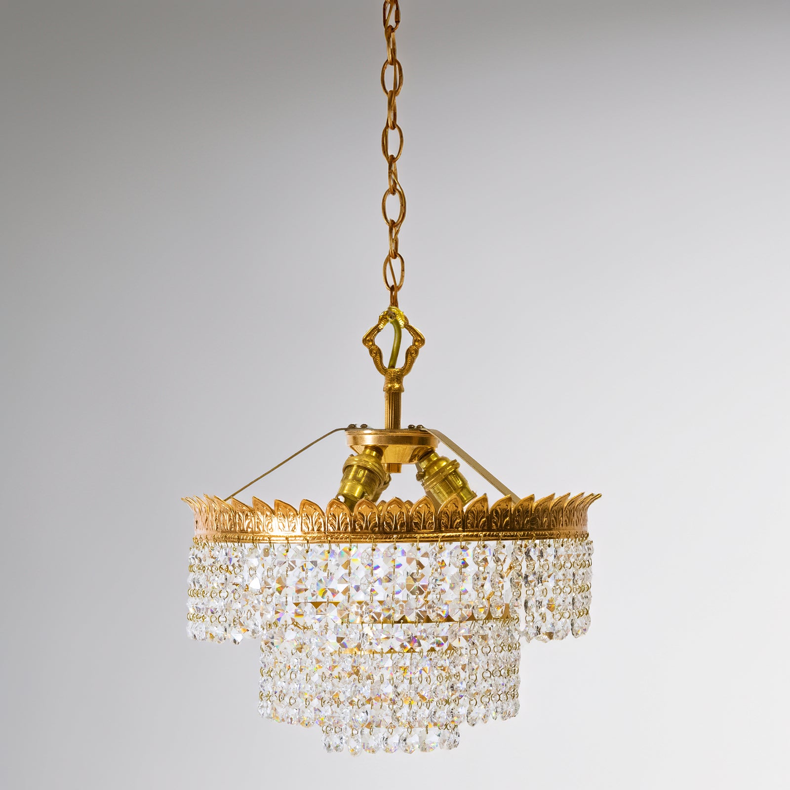 Pretty French Crystal Chandelier | The Architectural Forum