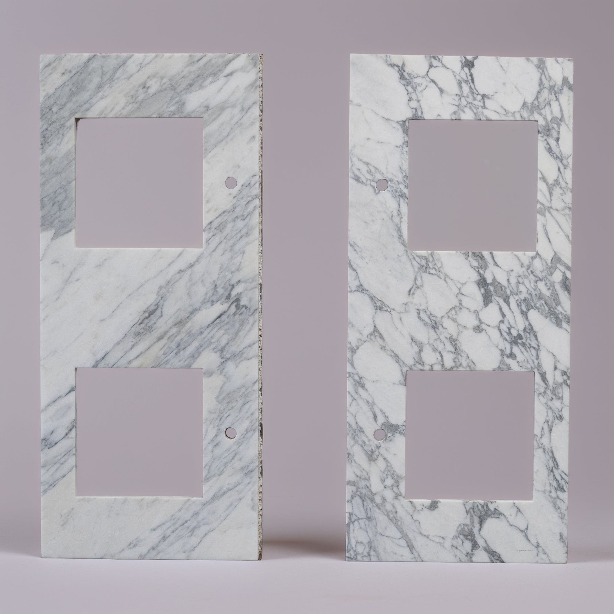 Reclaimed Marble Worktop Twin Basin | Marble Sink Countertop | The Architectural Forum