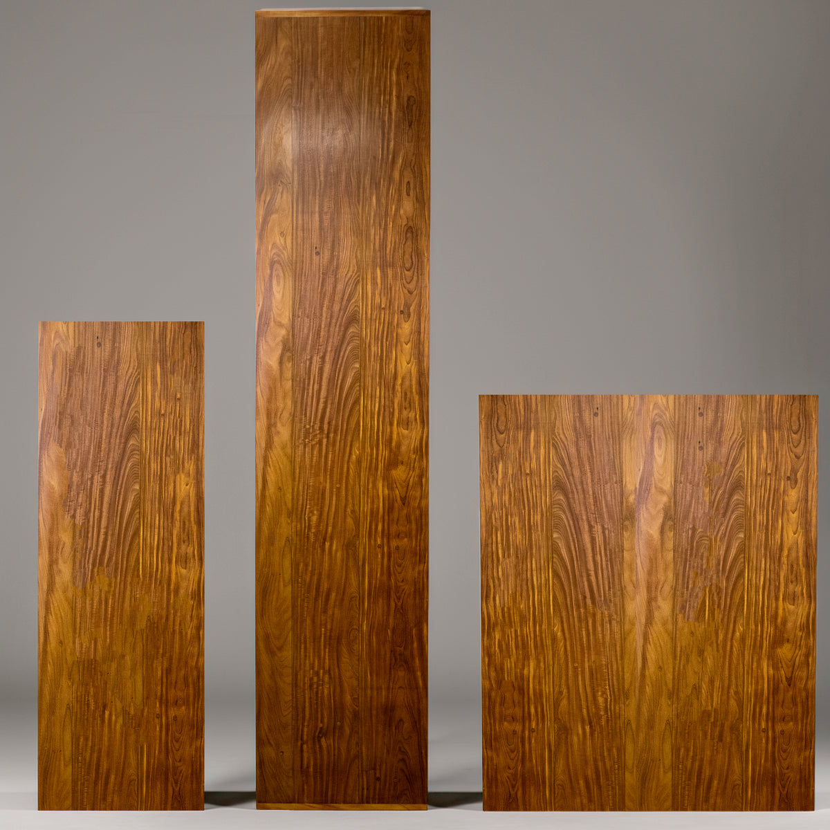 Reclaimed Afromosia Bespoke Worktop & Tabletop Pieces | The Architectural Forum