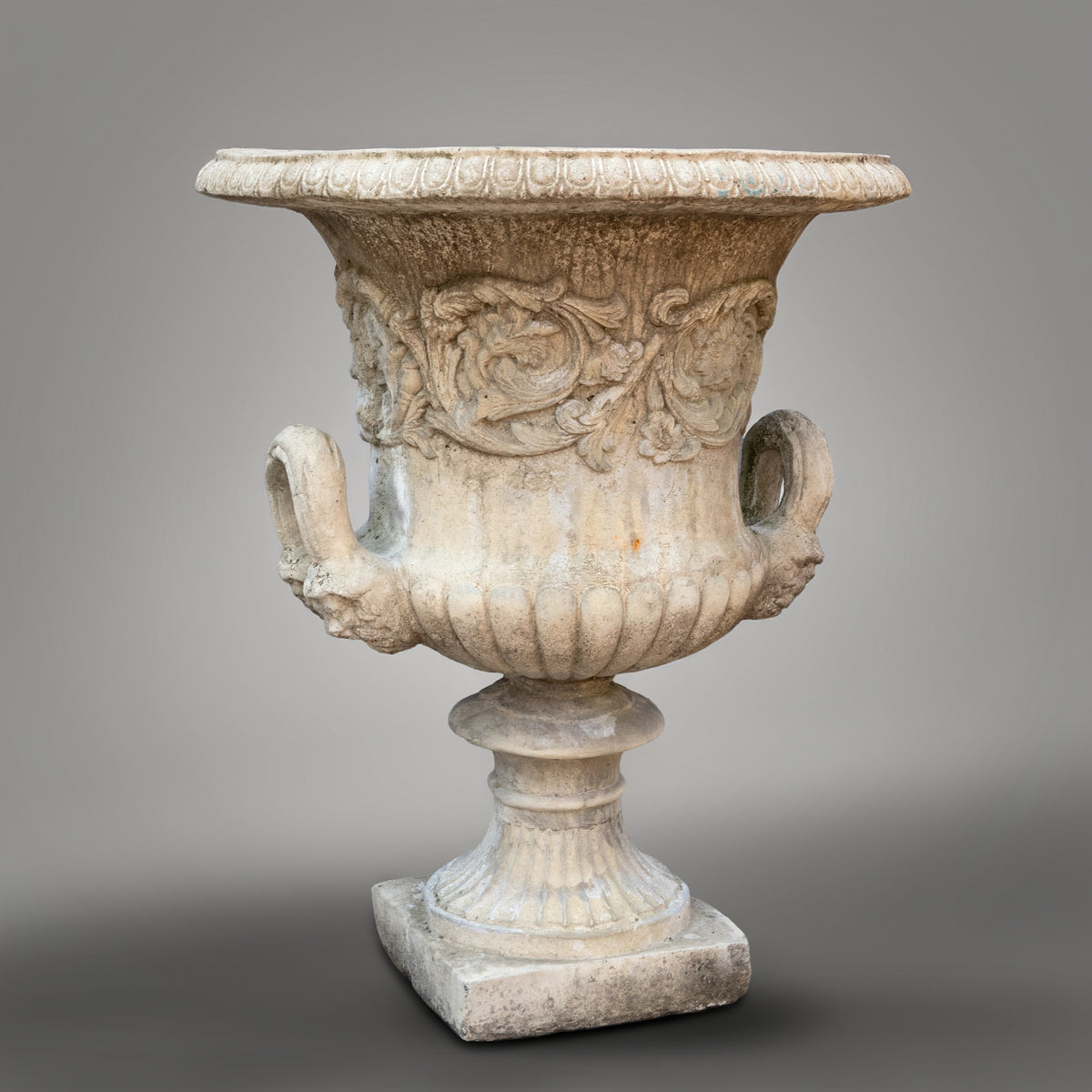 Antique Stoneware Ornate Urn | The Architectural Forum