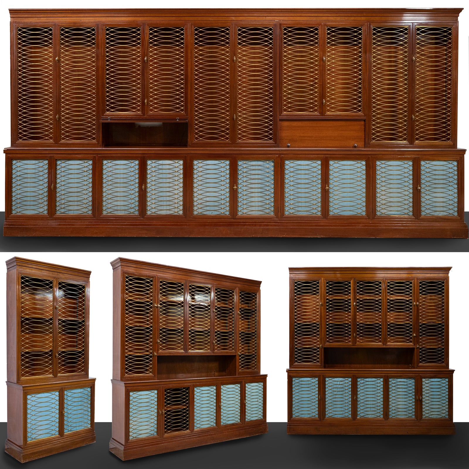 Regency Style Library Room Cabinetry| Reclaimed from Clothworkers' Hall London | The Architectural Forum