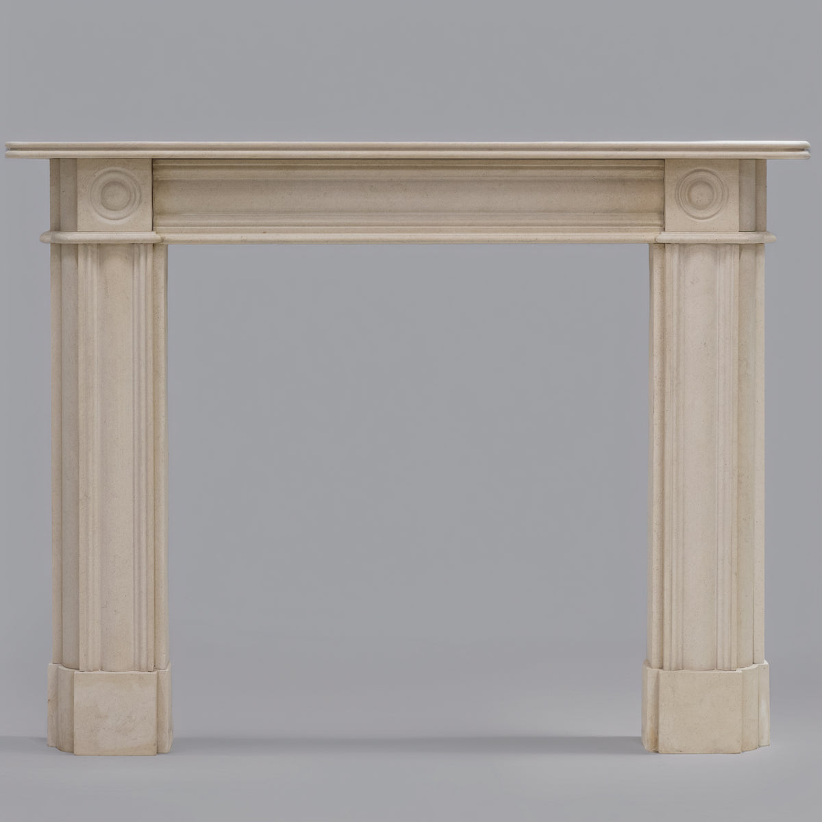 Reclaimed Georgian Style Stone Fireplace Surround | The Architectural Forum