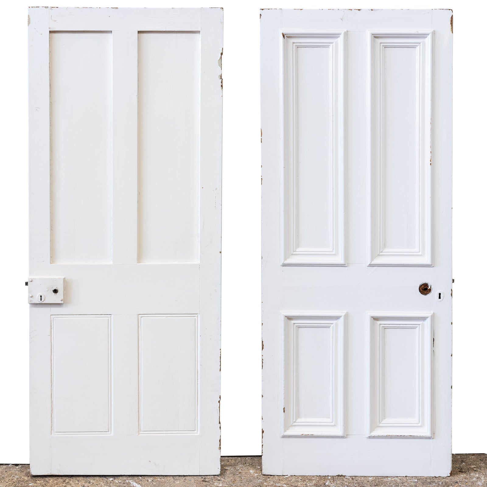 Reclaimed 4 Panel Door 203.5cm x 83.5cm | The Architectural Forum