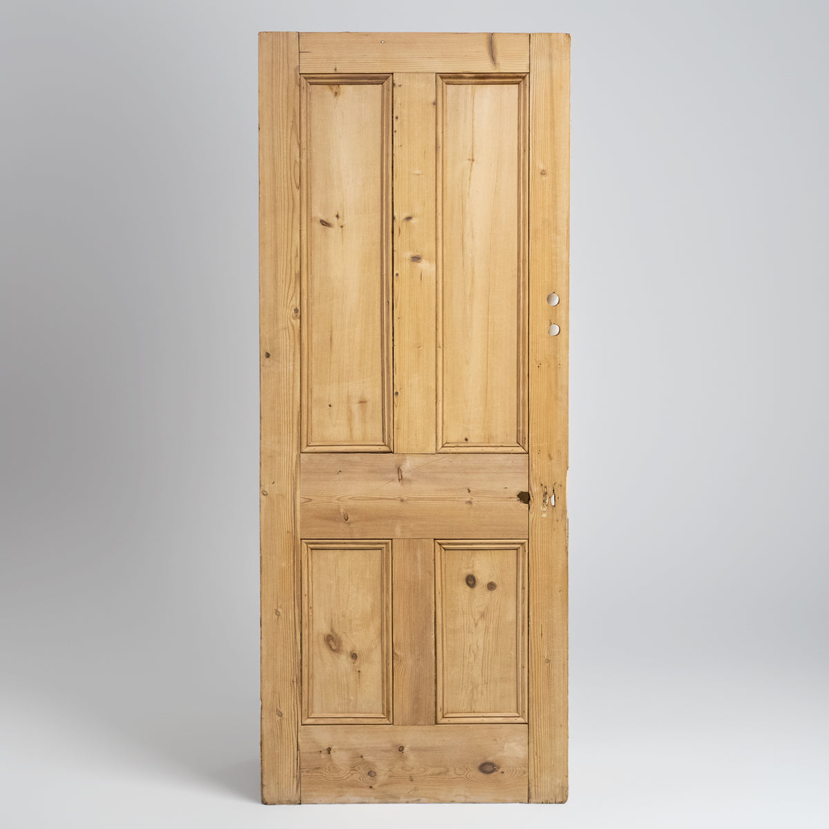Antique 4 Panel Stripped Door 201cm x 80.5cm | The Architectural Forum