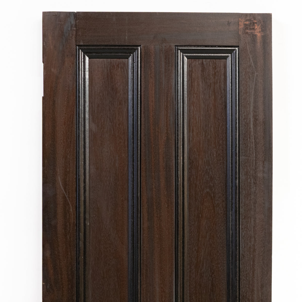 Reclaimed Solid Mahogany 4 Panel Door | The Architectural Forum