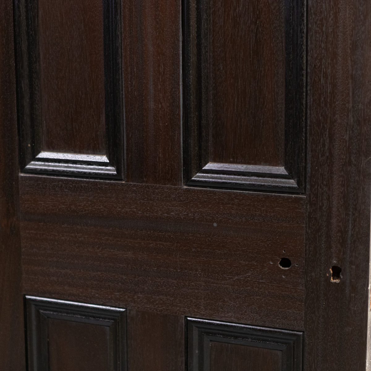 Reclaimed Solid Mahogany 4 Panel Door | The Architectural Forum
