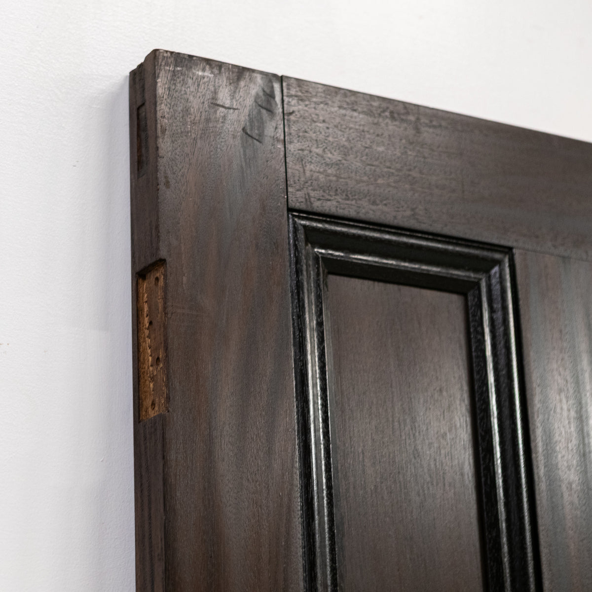 Reclaimed Solid Mahogany 4 Panel Door | The Architectural Forum