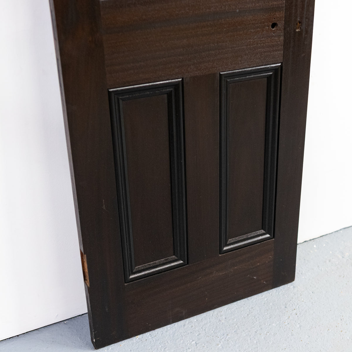 Reclaimed Solid Mahogany 4 Panel Door | The Architectural Forum