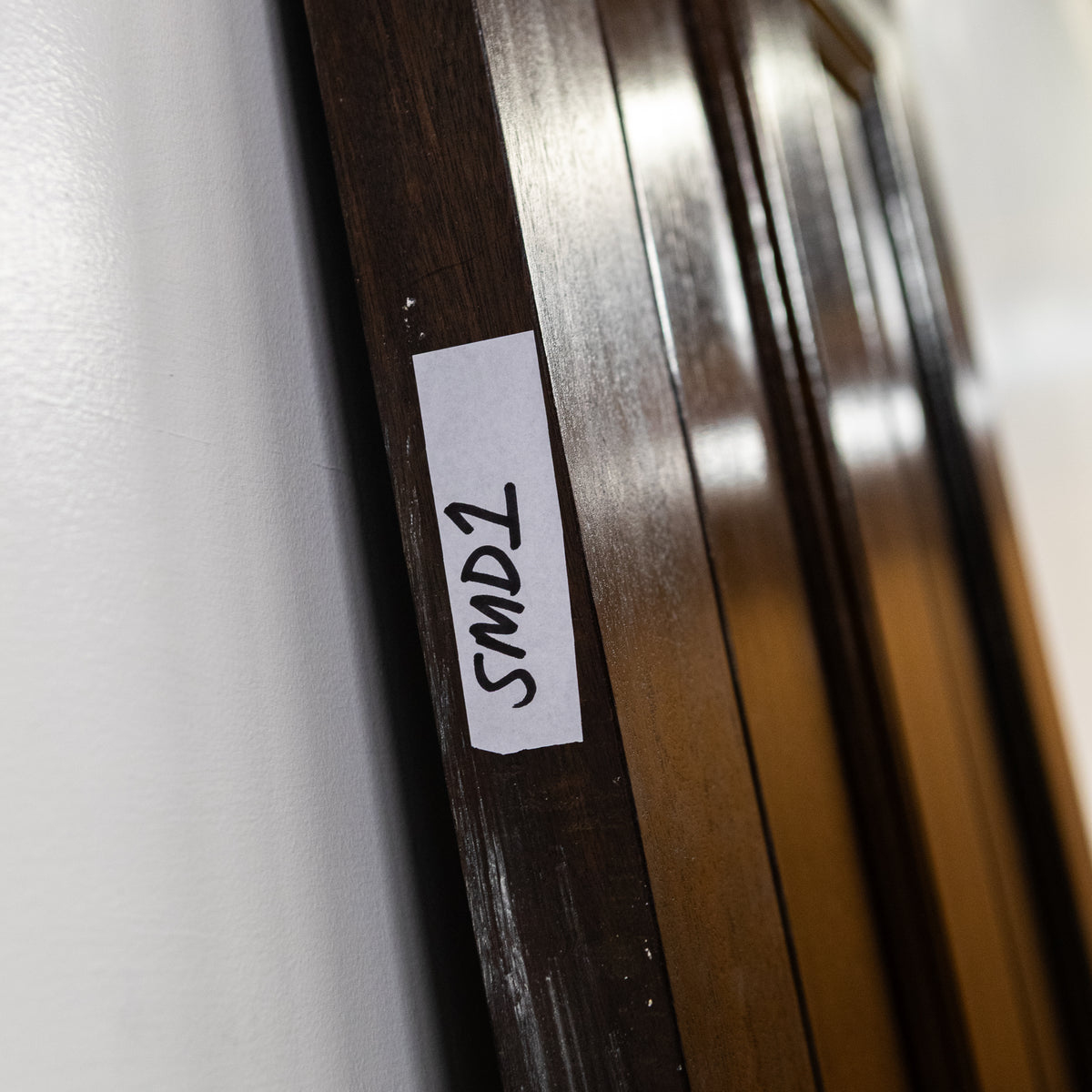Reclaimed Solid Mahogany 4 Panel Door | The Architectural Forum