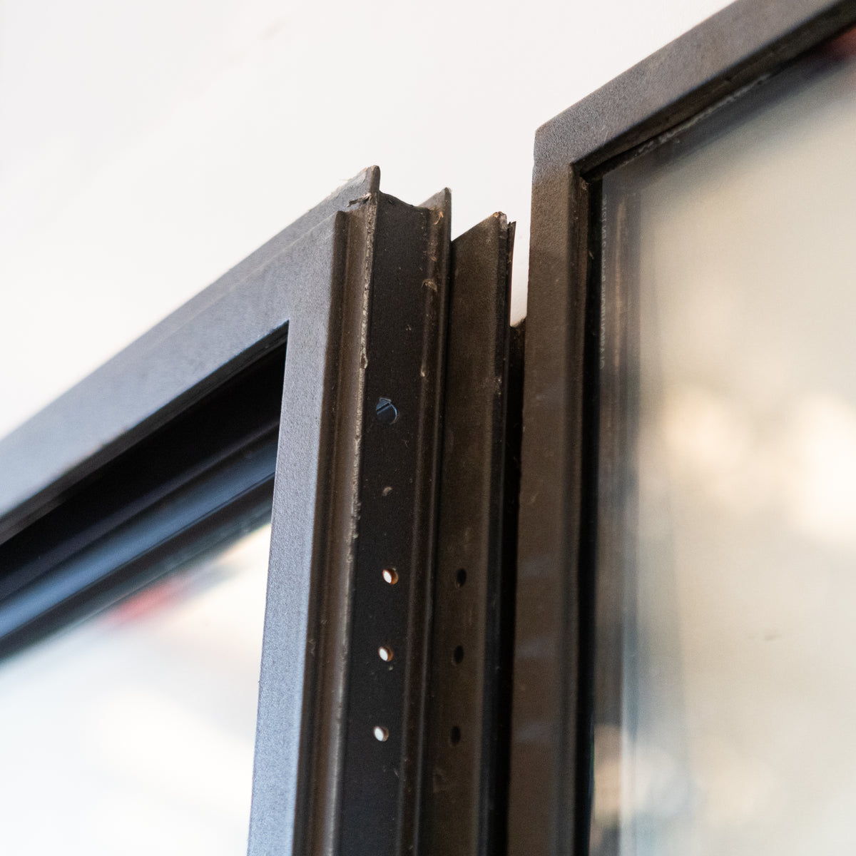 Original Crittall Double Doors with Side Panels and Frame