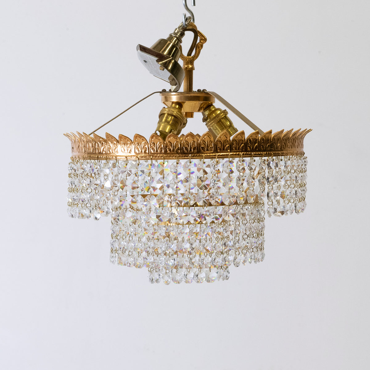 Pretty French Crystal Chandelier | The Architectural Forum