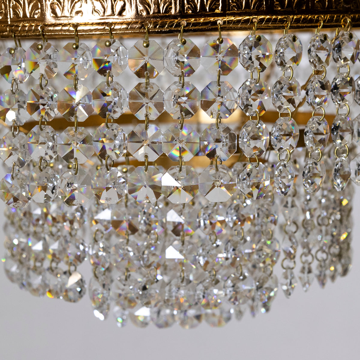 Pretty French Crystal Chandelier | The Architectural Forum