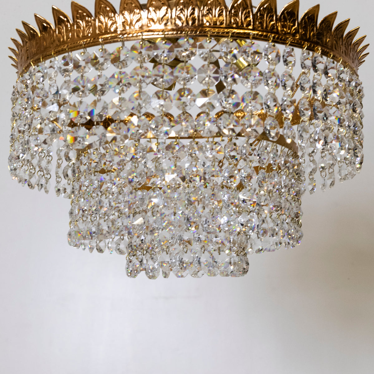 Pretty French Crystal Chandelier | The Architectural Forum