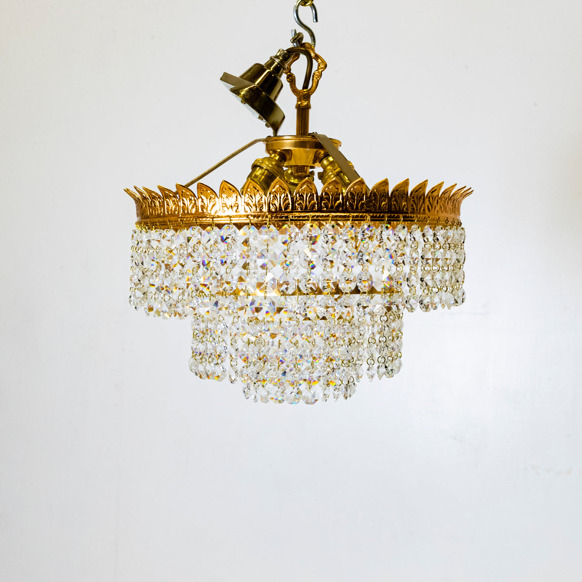 Pretty French Crystal Chandelier | The Architectural Forum