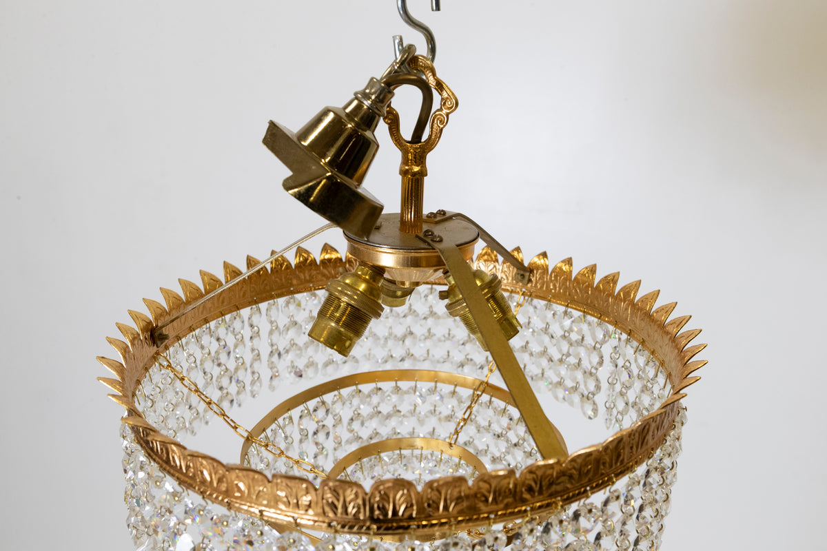 Pretty French Crystal Chandelier | The Architectural Forum