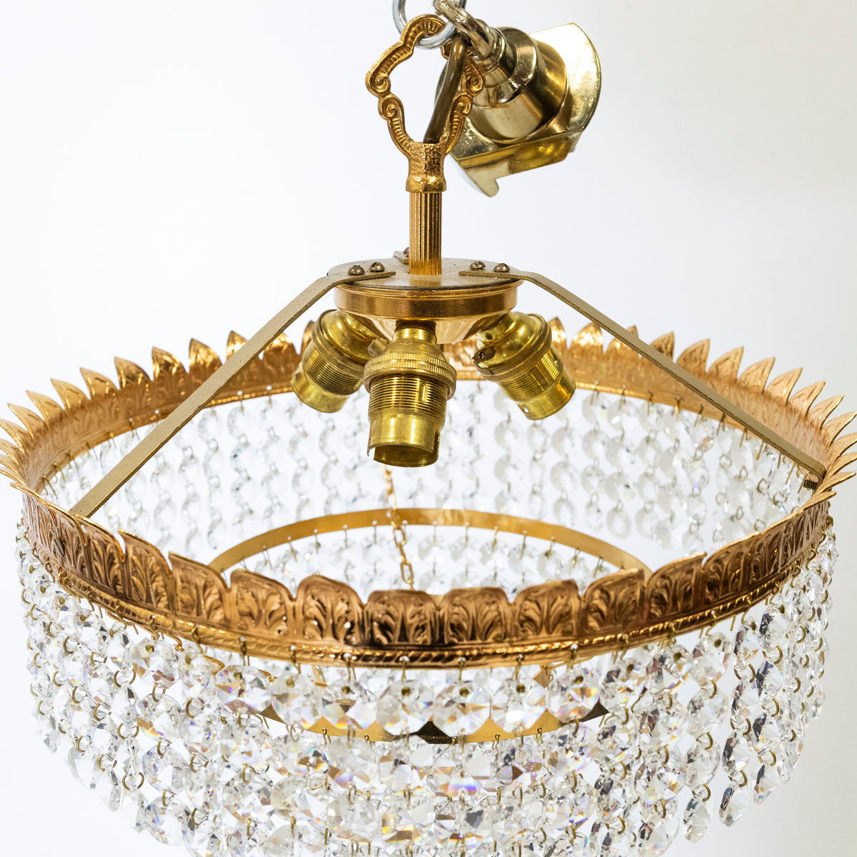 Pretty French Crystal Chandelier | The Architectural Forum