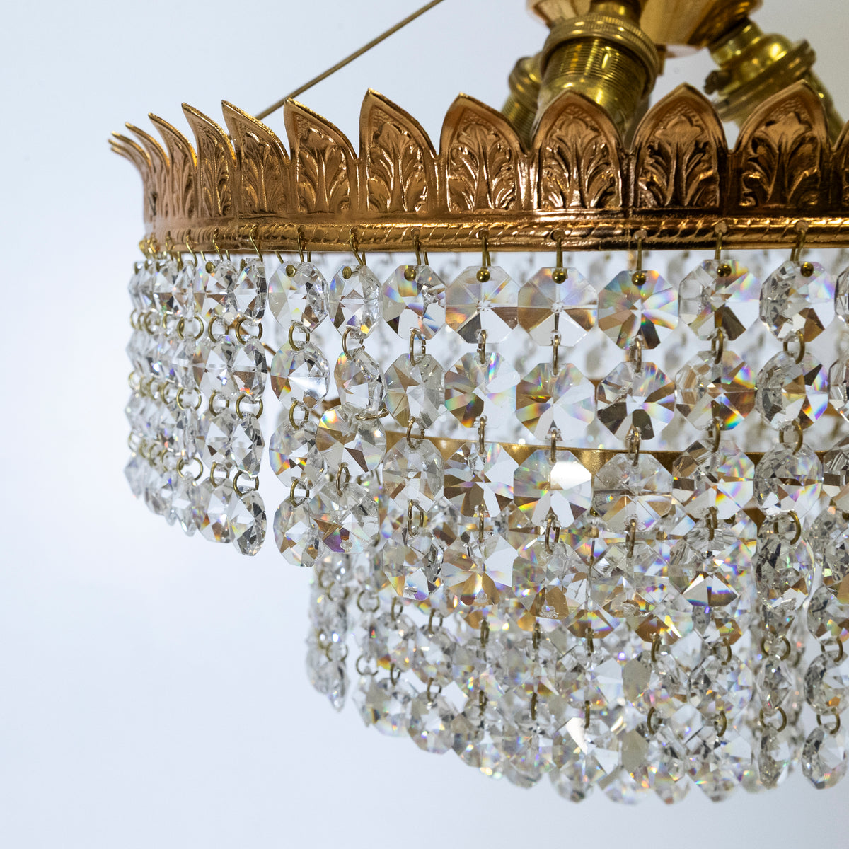 Pretty French Crystal Chandelier | The Architectural Forum