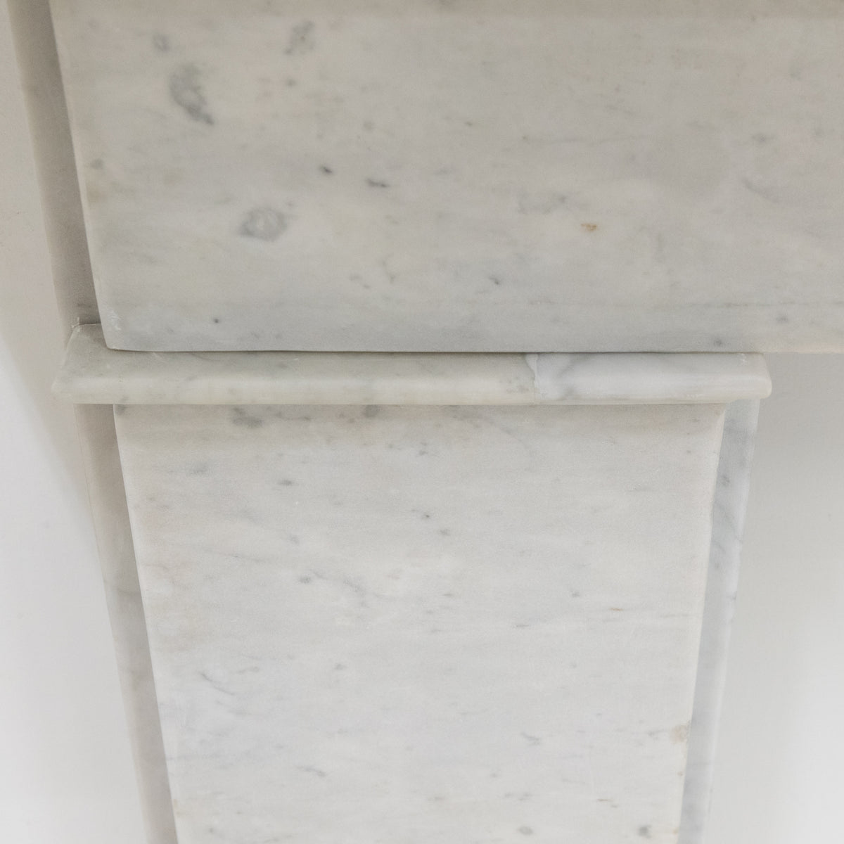 Antique Carrara Marble Late Georgian Fireplace Surround | The Architectural Forum