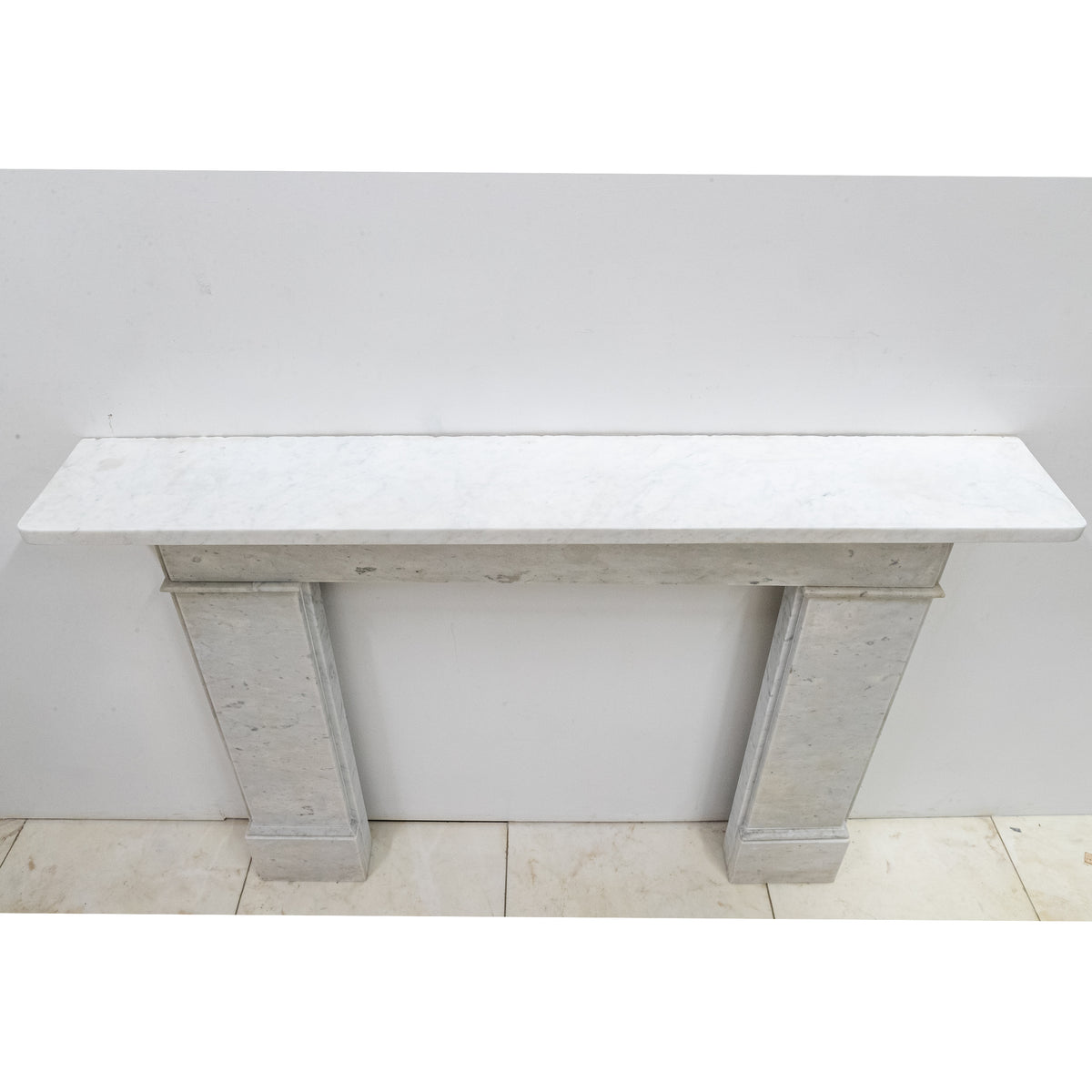 Antique Carrara Marble Late Georgian Fireplace Surround | The Architectural Forum