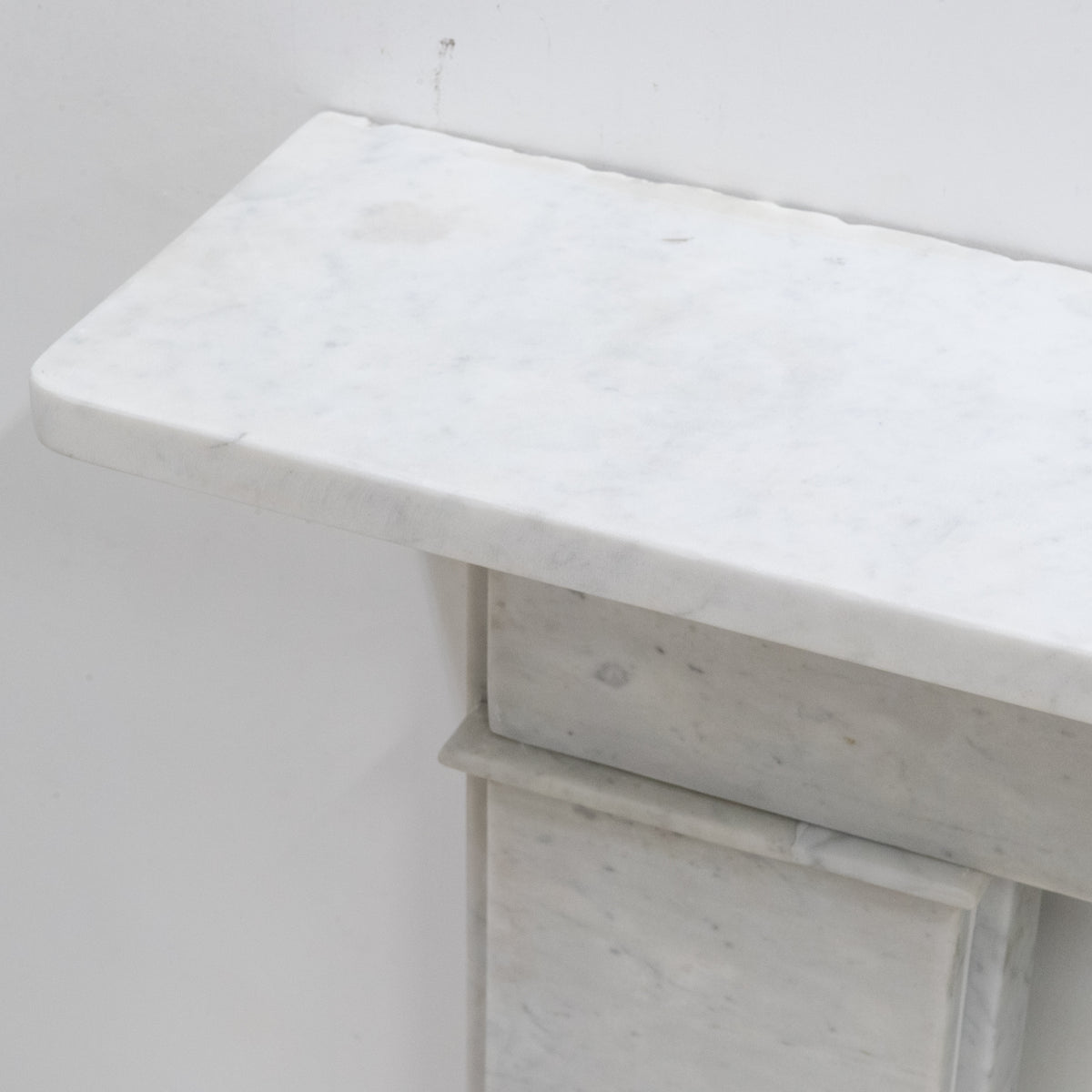 Antique Carrara Marble Late Georgian Fireplace Surround | The Architectural Forum