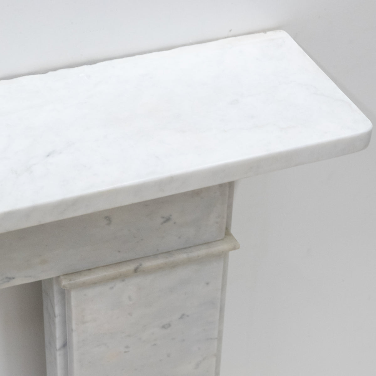 Antique Carrara Marble Late Georgian Fireplace Surround | The Architectural Forum