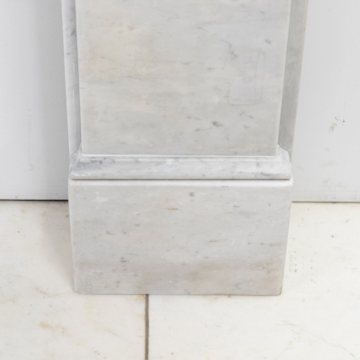 Antique Carrara Marble Late Georgian Fireplace Surround | The Architectural Forum