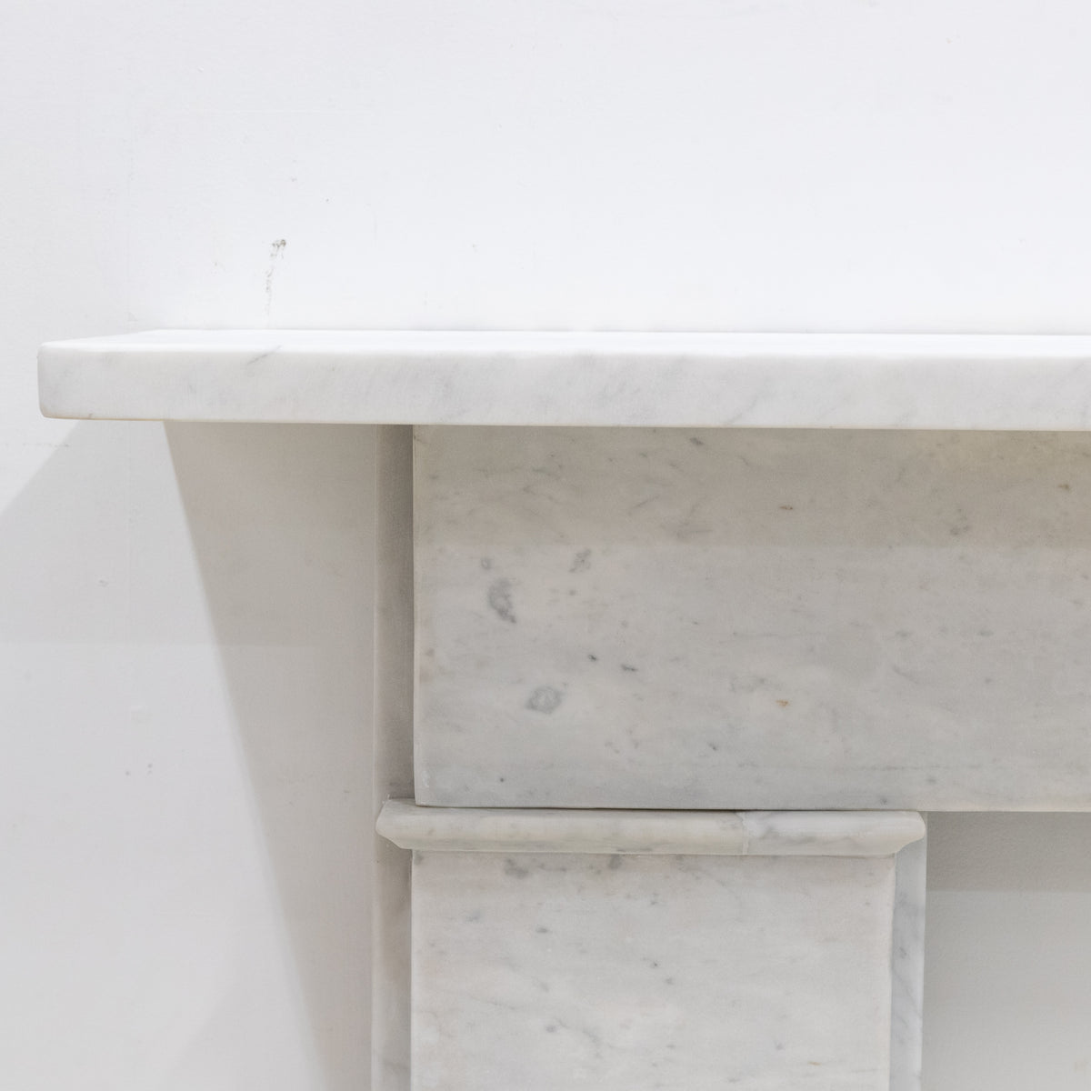 Antique Carrara Marble Late Georgian Fireplace Surround | The Architectural Forum