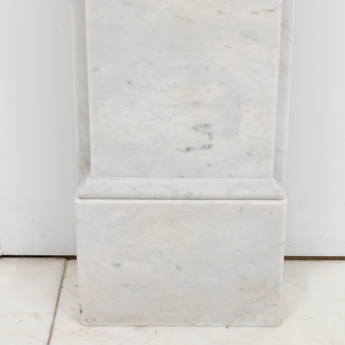 Antique Carrara Marble Late Georgian Fireplace Surround | The Architectural Forum