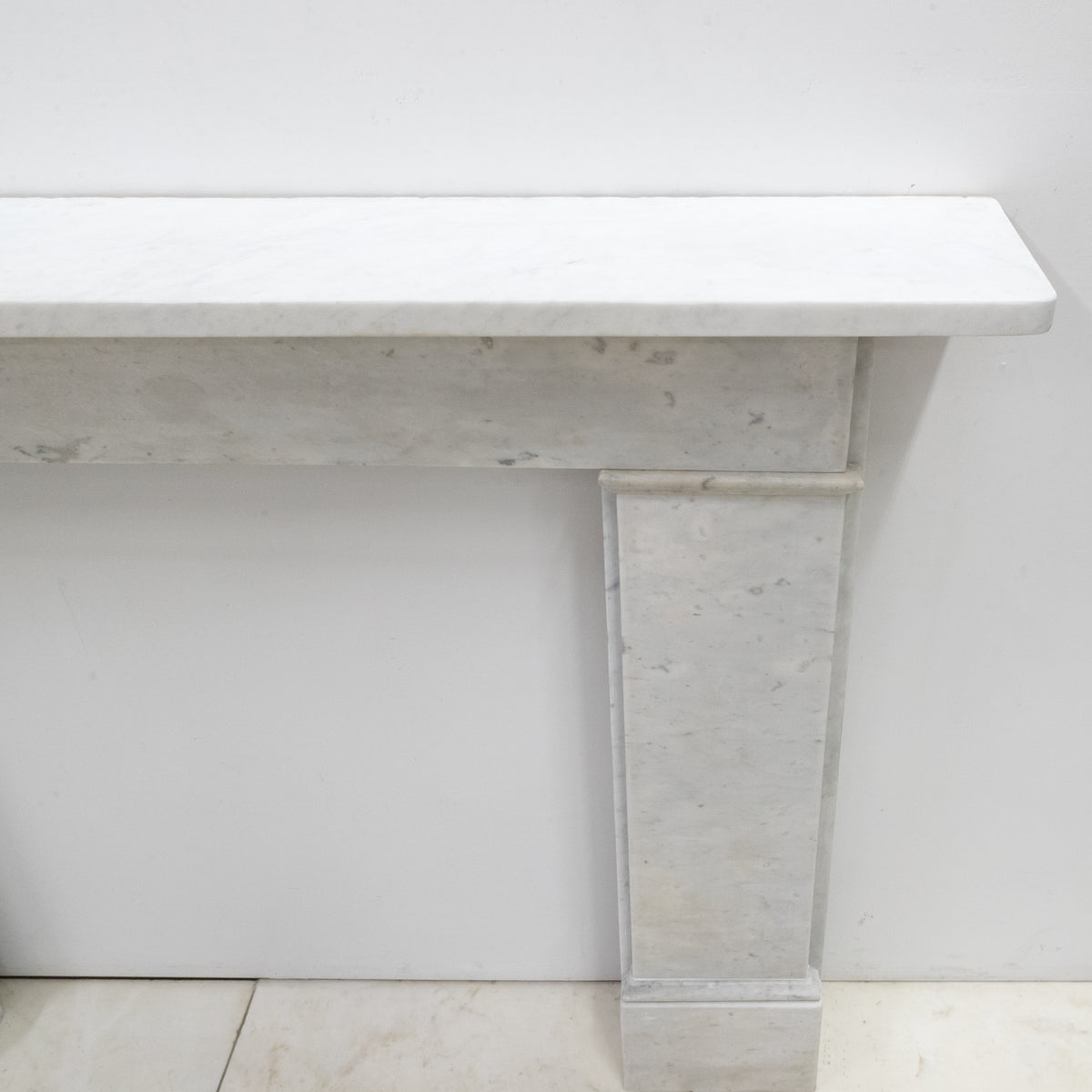 Antique Carrara Marble Late Georgian Fireplace Surround | The Architectural Forum