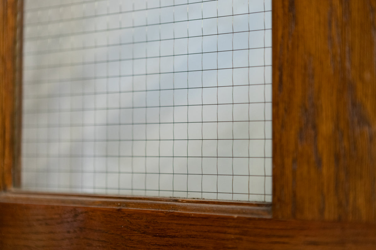 Glazed Oak Door Reclaimed from Mercers' Hall London | The Architectural Forum