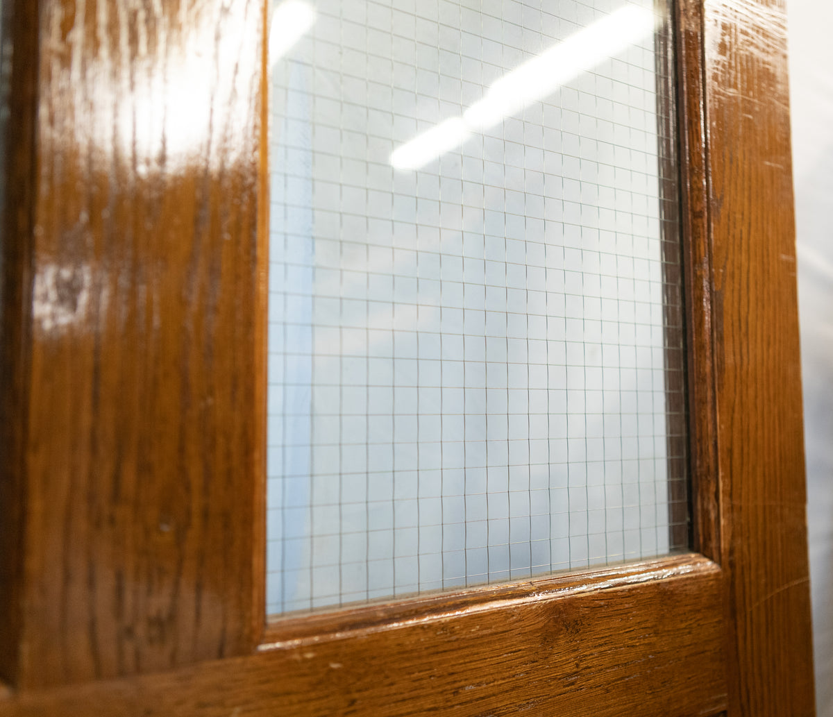 Glazed Oak Door Reclaimed from Mercers' Hall London | The Architectural Forum