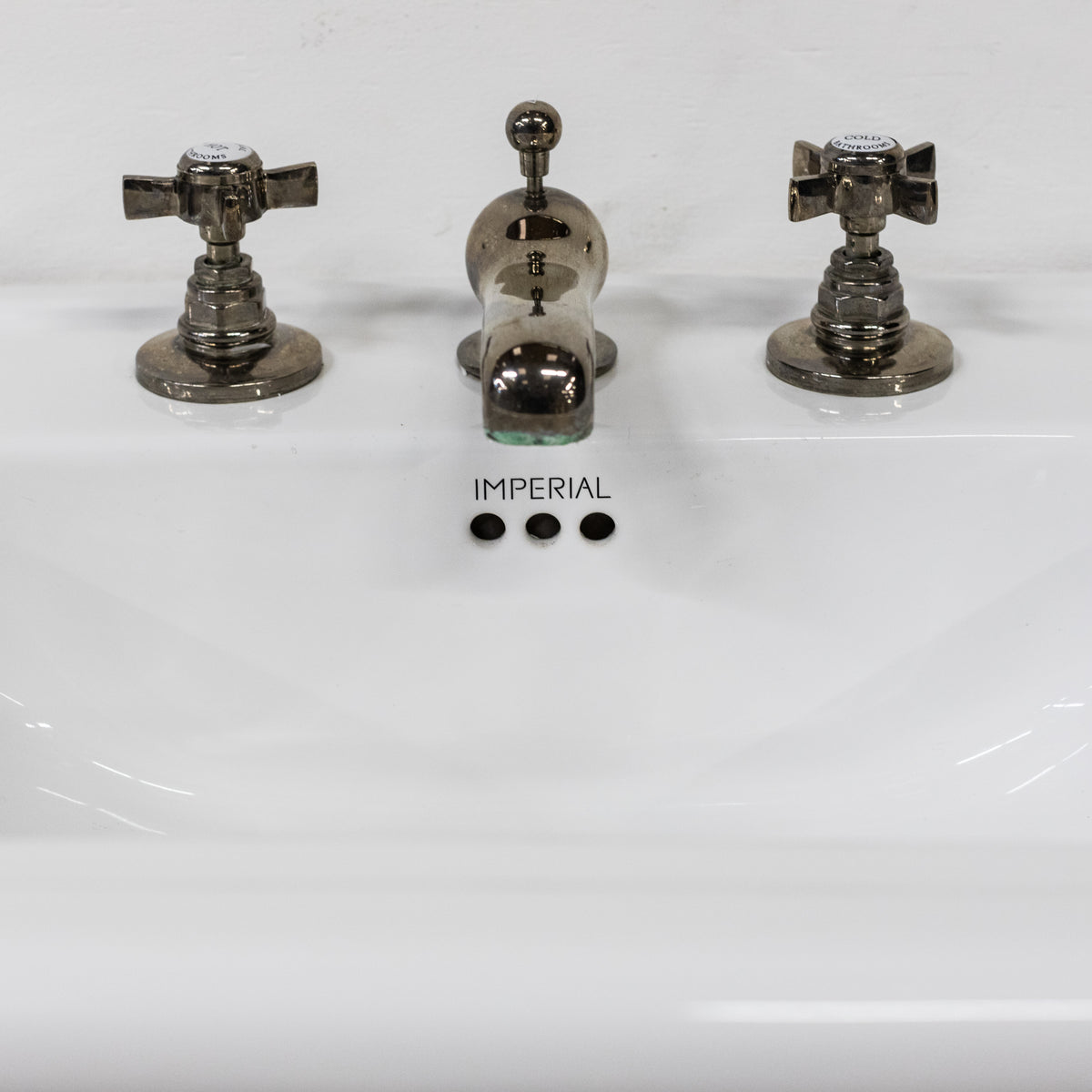 Reclaimed Imperial Sink on Pedestal Stand | Basin | The Architectural Forum