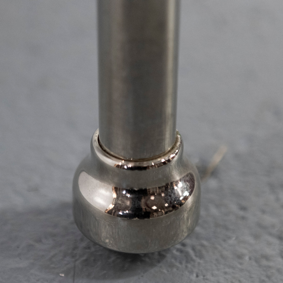 Large Art Deco Style Basin on Nickel Stand With Volevatch Taps