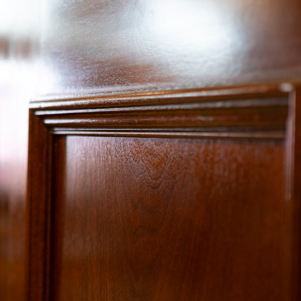 Large Reclaimed Solid Mahogany Double Doors | The Architectural Forum