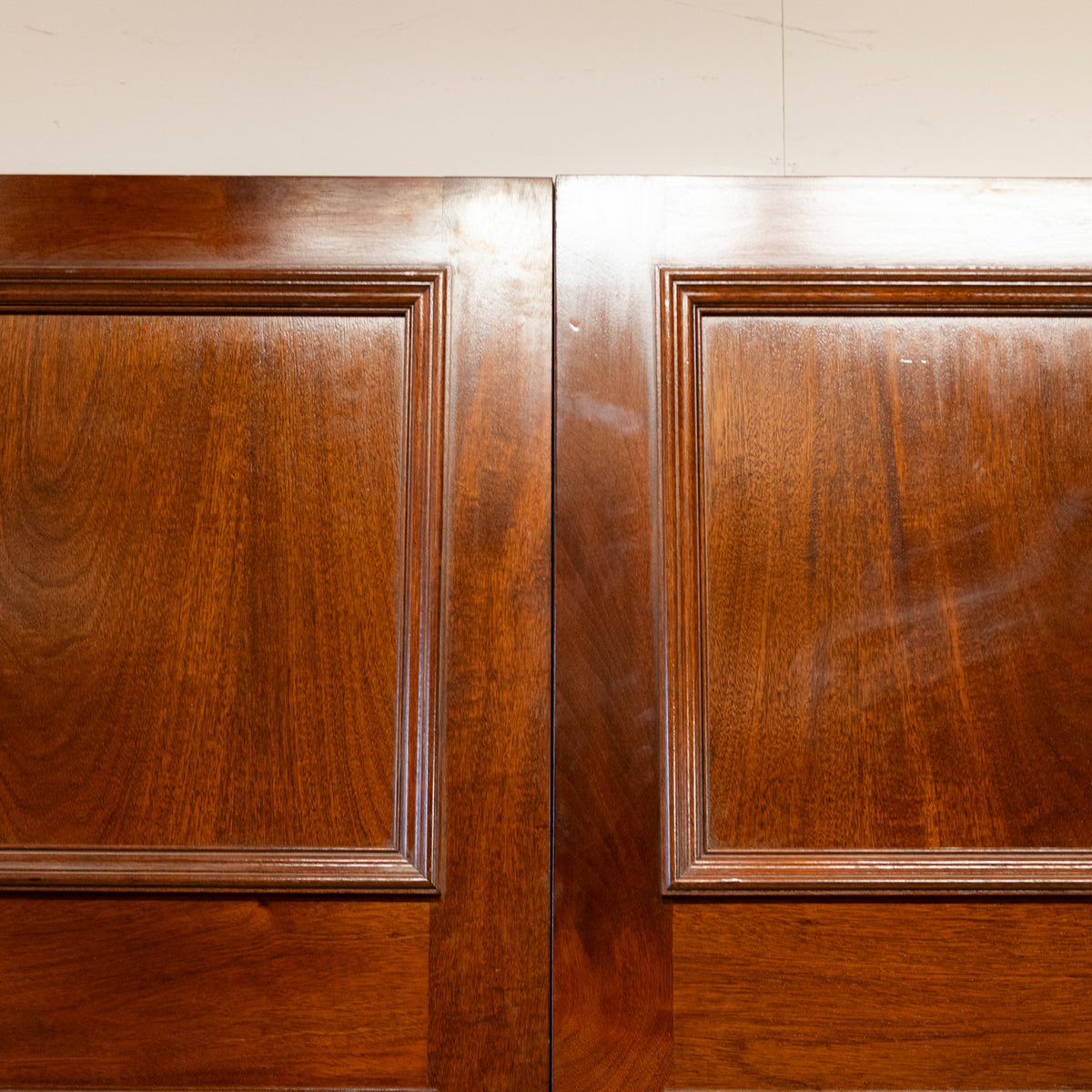 Large Reclaimed Solid Mahogany Double Doors | The Architectural Forum