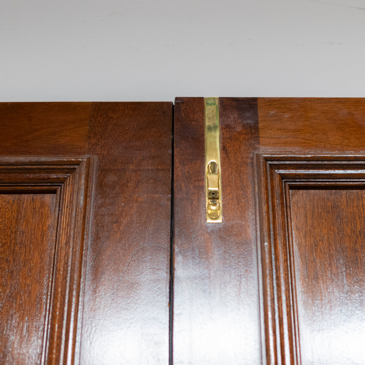 Large Reclaimed Solid Mahogany Double Doors | The Architectural Forum
