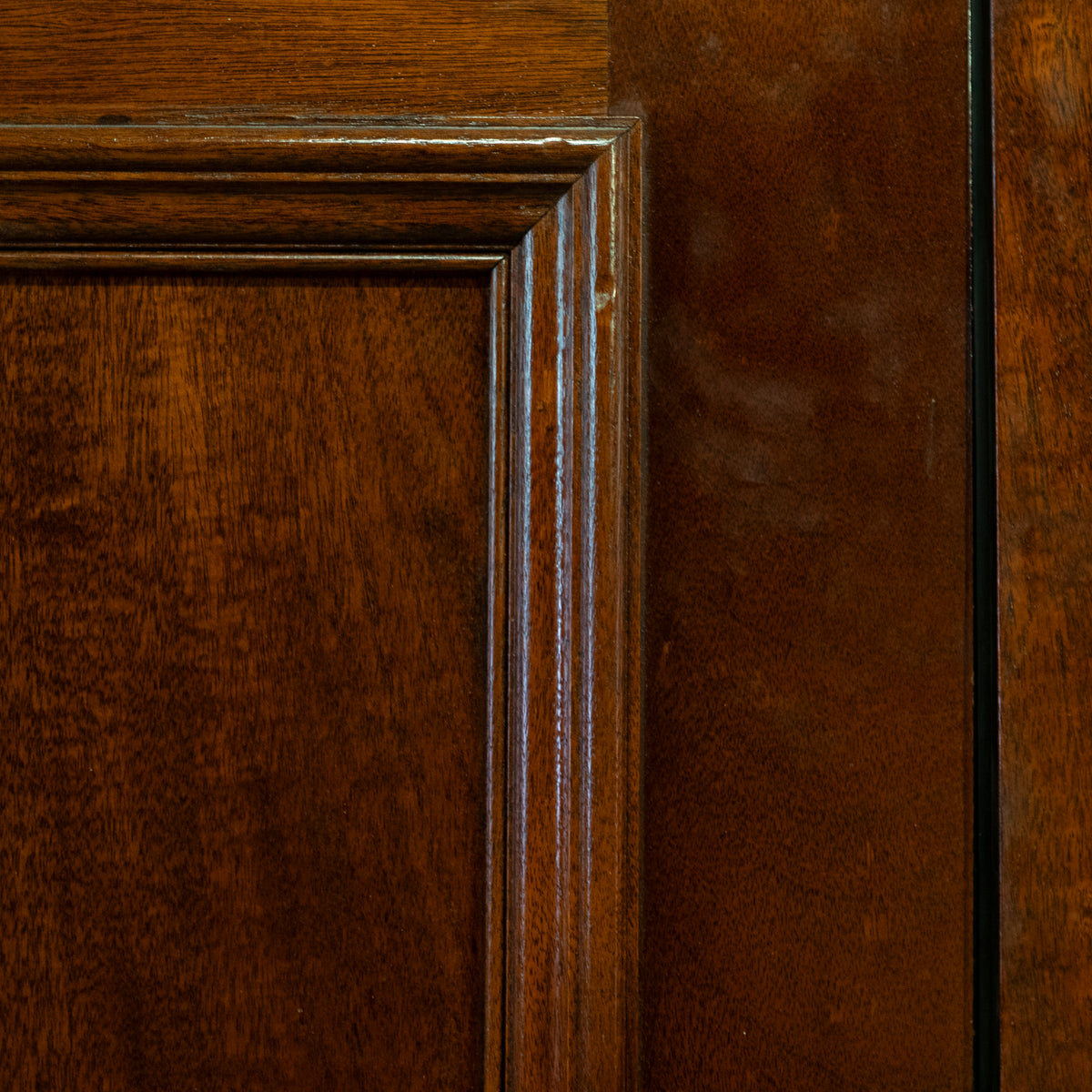 Large Reclaimed Solid Mahogany Double Doors | The Architectural Forum