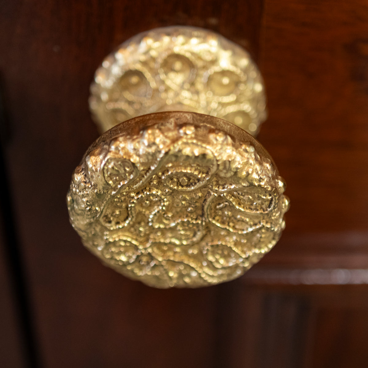 Large Reclaimed Solid Mahogany Double Doors | The Architectural Forum