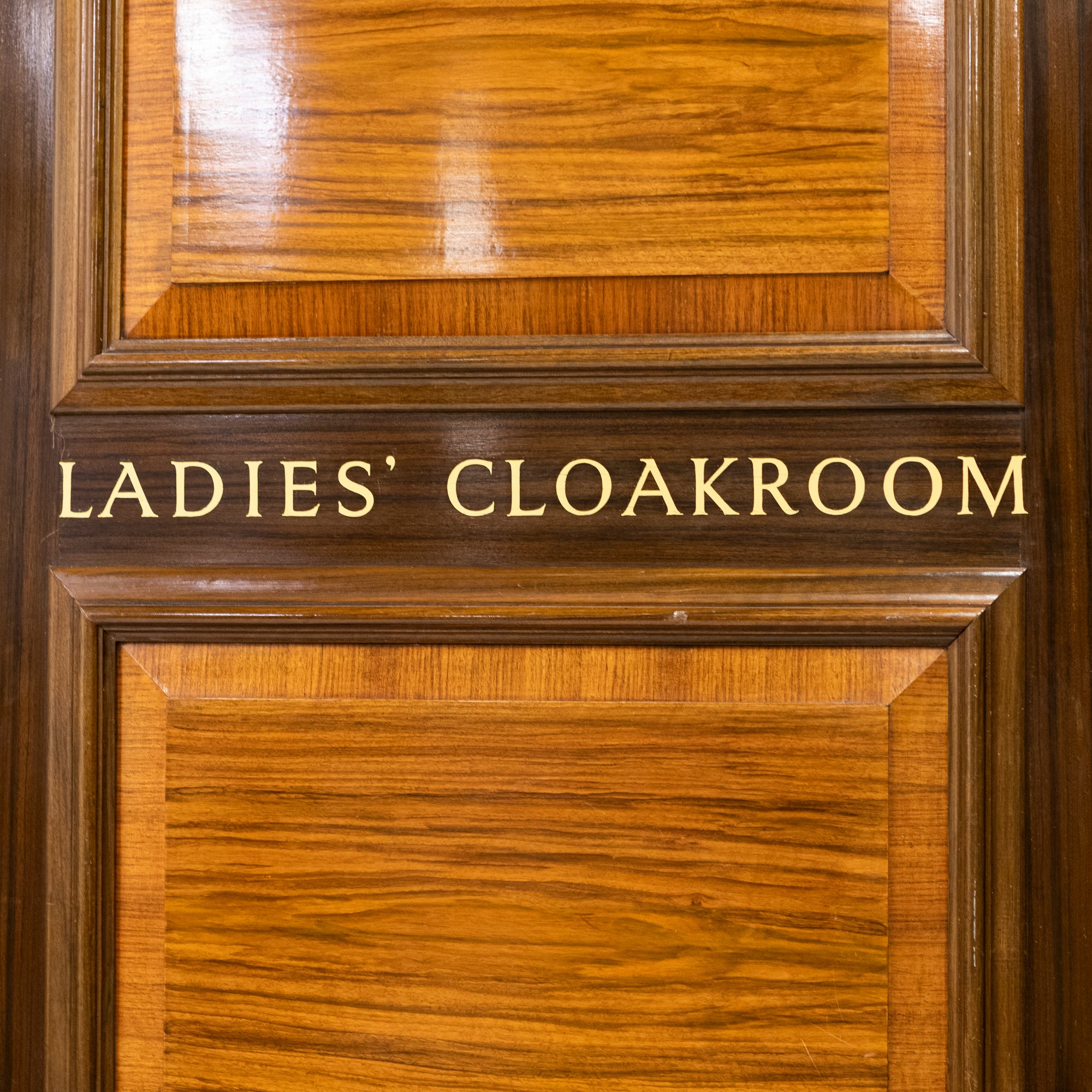 Walnut Cloakroom Doors Reclaimed From Clothworkers' Hall | The Architectural Forum