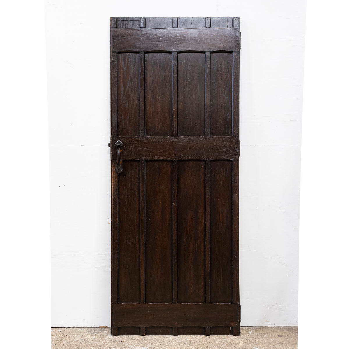 Antique Oak Latch Door - 204.5cm x 83cm | The Architectural Forum