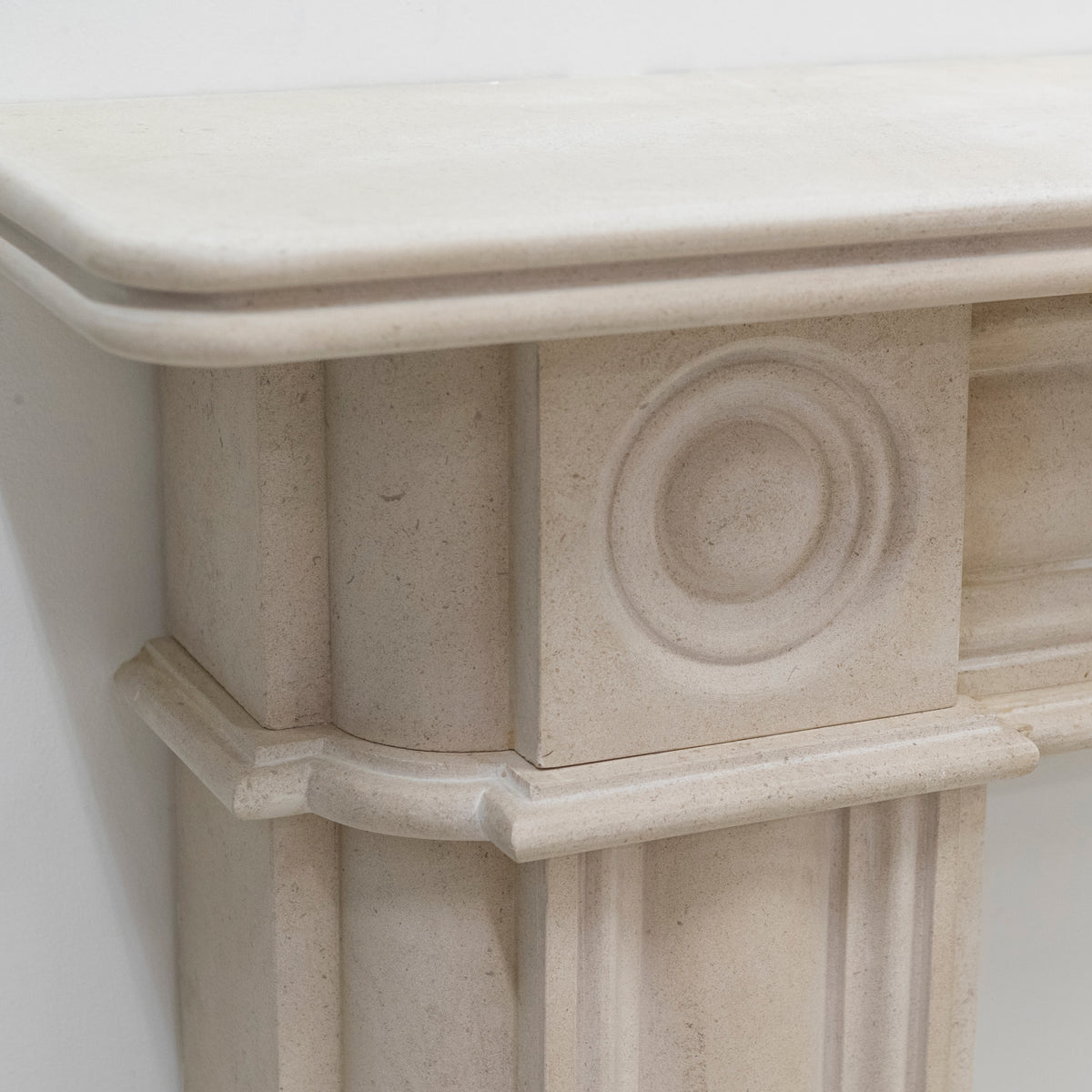 Reclaimed Georgian Style Stone Fireplace Surround | The Architectural Forum