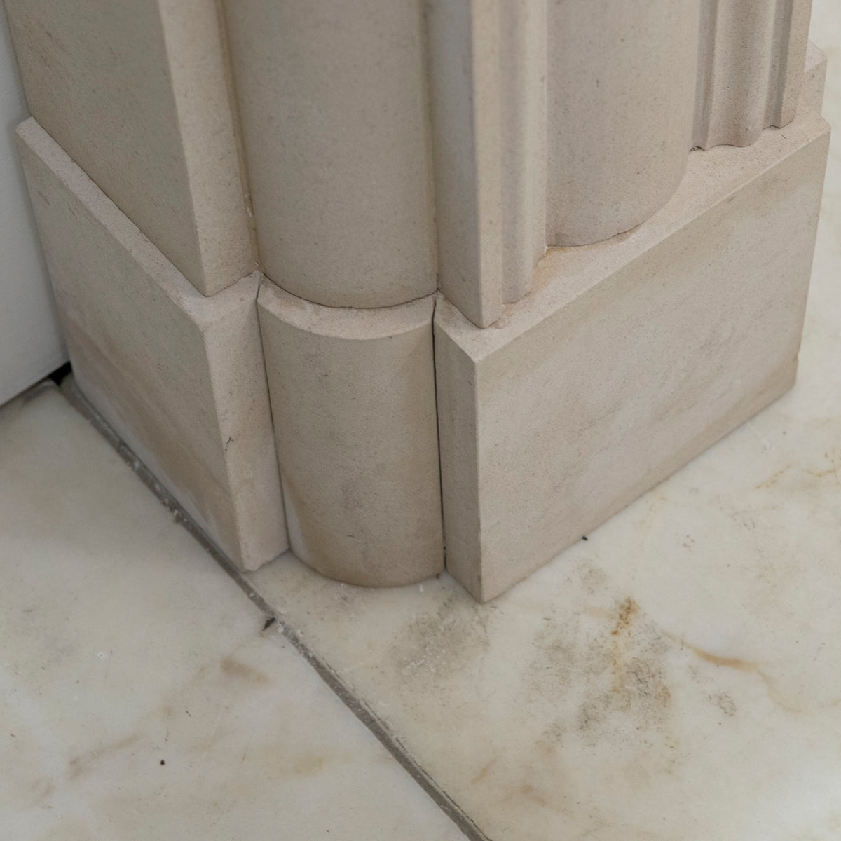 Reclaimed Georgian Style Stone Fireplace Surround | The Architectural Forum