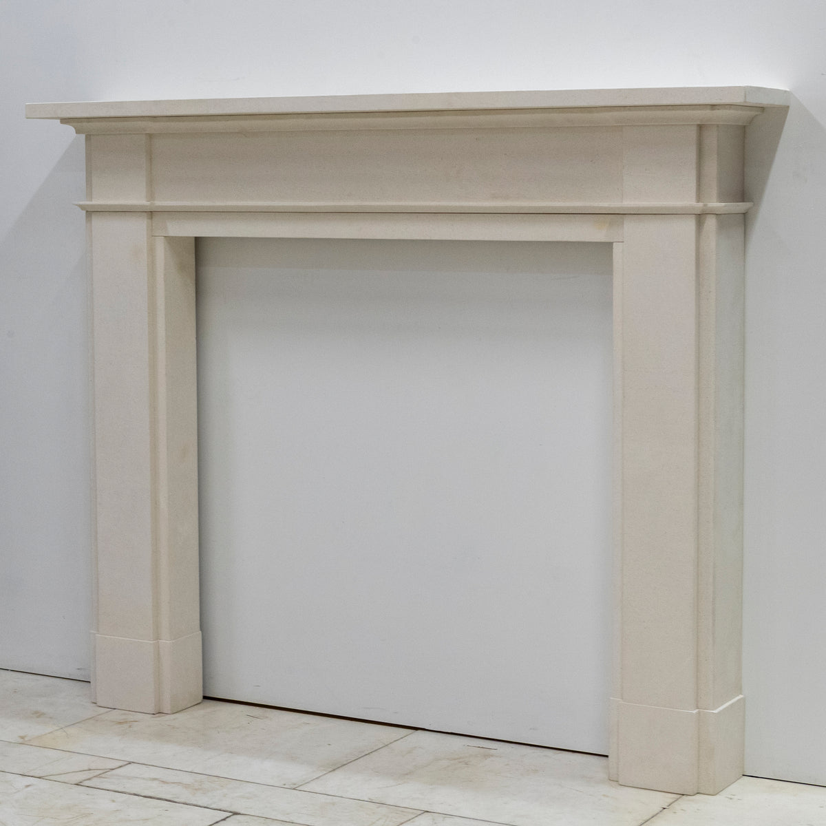 Reclaimed Limestone Fireplace Surround | Pair Available | The Architectural Forum