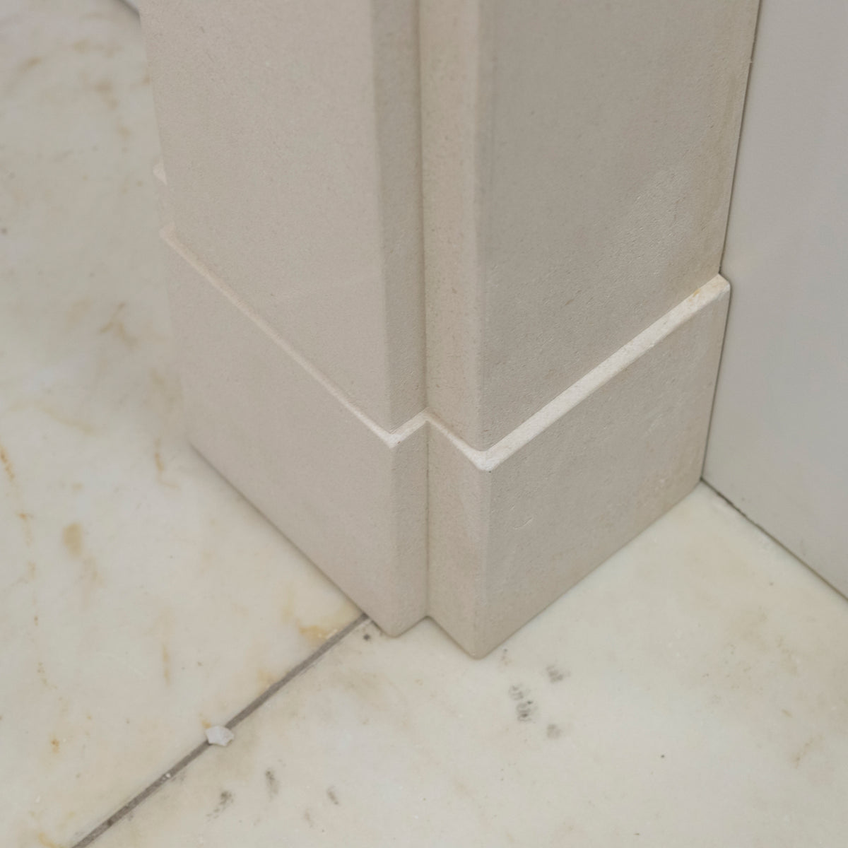 Reclaimed Limestone Fireplace Surround | Pair Available | The Architectural Forum